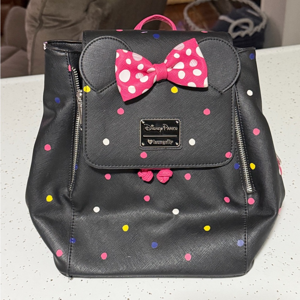 Loungefly Minnie Mouse Rock the Dots Bag